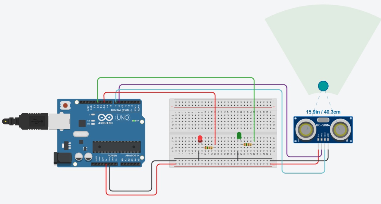 Arduino em funcionamento